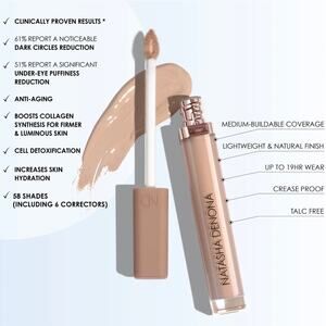 Natasha Denona HY-GLAM CONCEALER
BRIGHTENING & HYDRATING CREASE-PROOF CONCEALER
